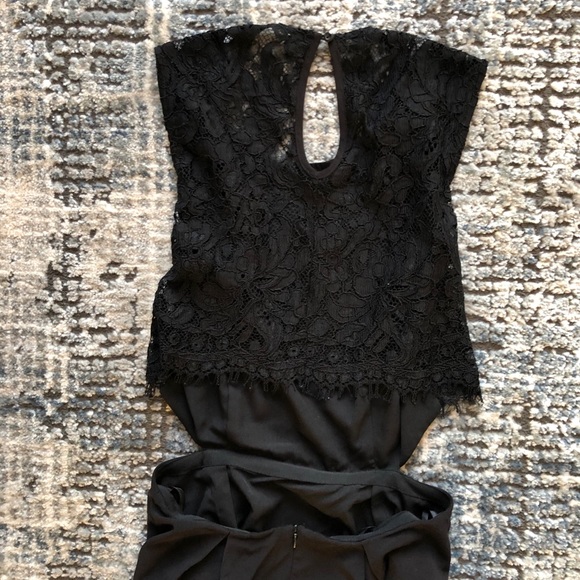 NWT Nordstrom Chelsea & Violet Black Dress S - Picture 6 of 7